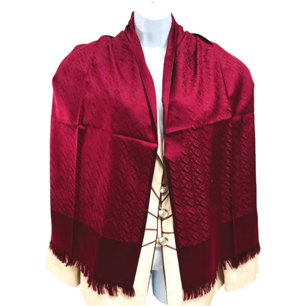 Dior Red Scarf